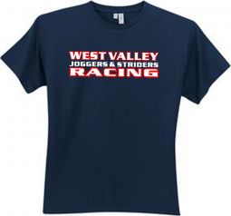 Mens Perfect Weight Soft Combed Ring Spun Cotton Tee, Navy